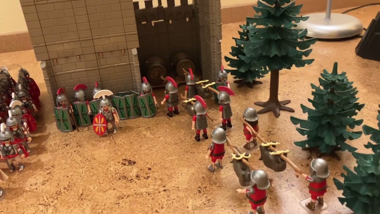Playmobil Roman Empire Limes Border Post / R&Ouml;MISCHE Grenzwall Limes