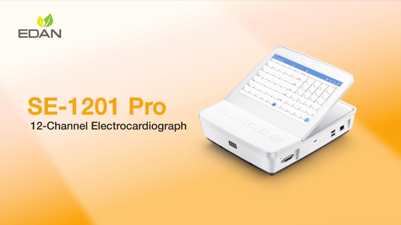 EDAN SE-1201 Pro Electrocardiograph | Key Feature Demonstration