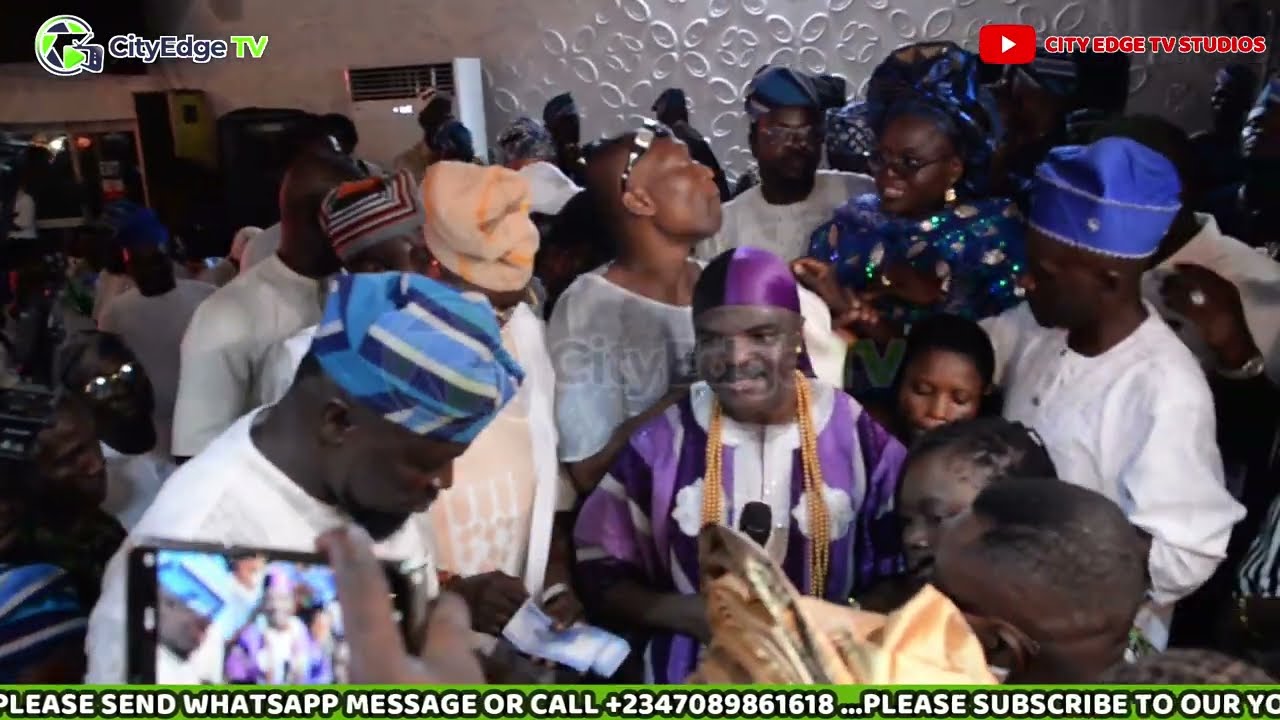 OBESERE SPECIAL PERFORMCANCE FOR HIS BEAUTIFUL WIFE & FANS AT HIS 60TH BIRTHDAY & HOUSEWARMING PARTY