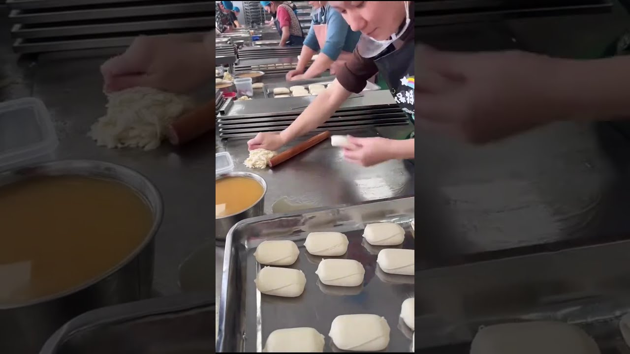 Industrial Food Prep Livestream | Handmade Dough in Factory Setting | No Commentary