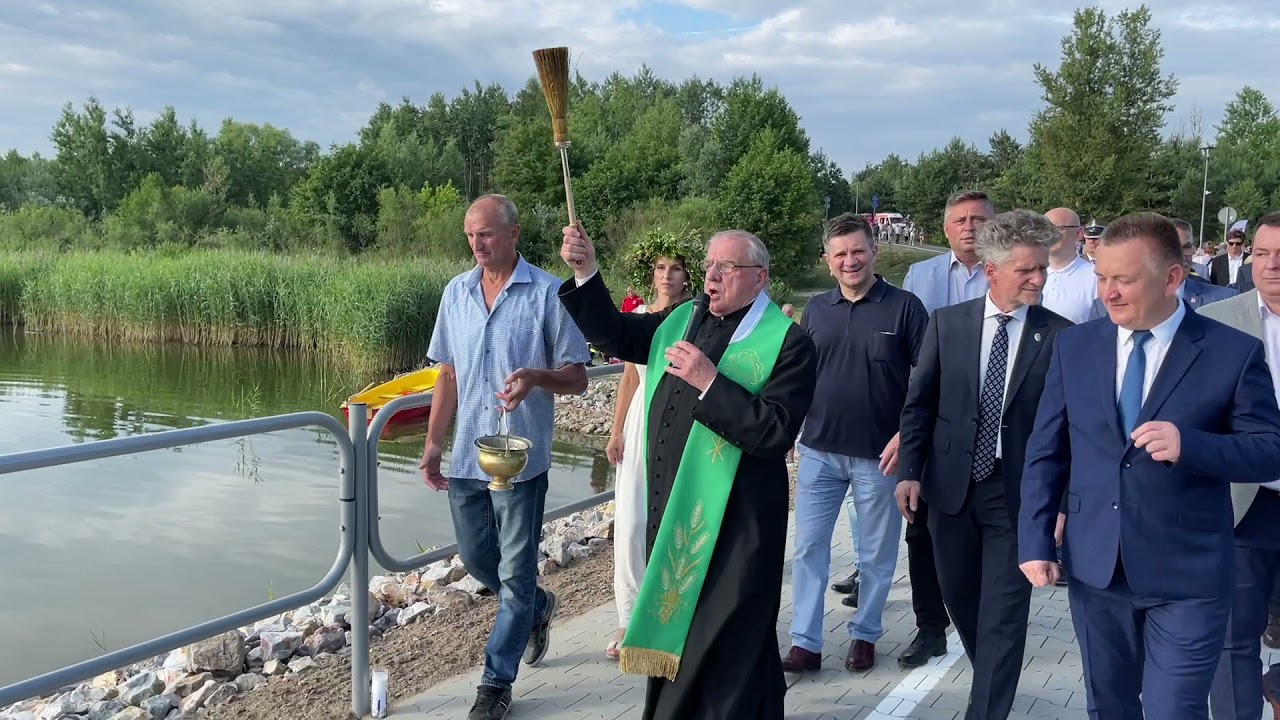 Lipowica. Poświęcenie zalewu w Lipowicy (04.07.2021)