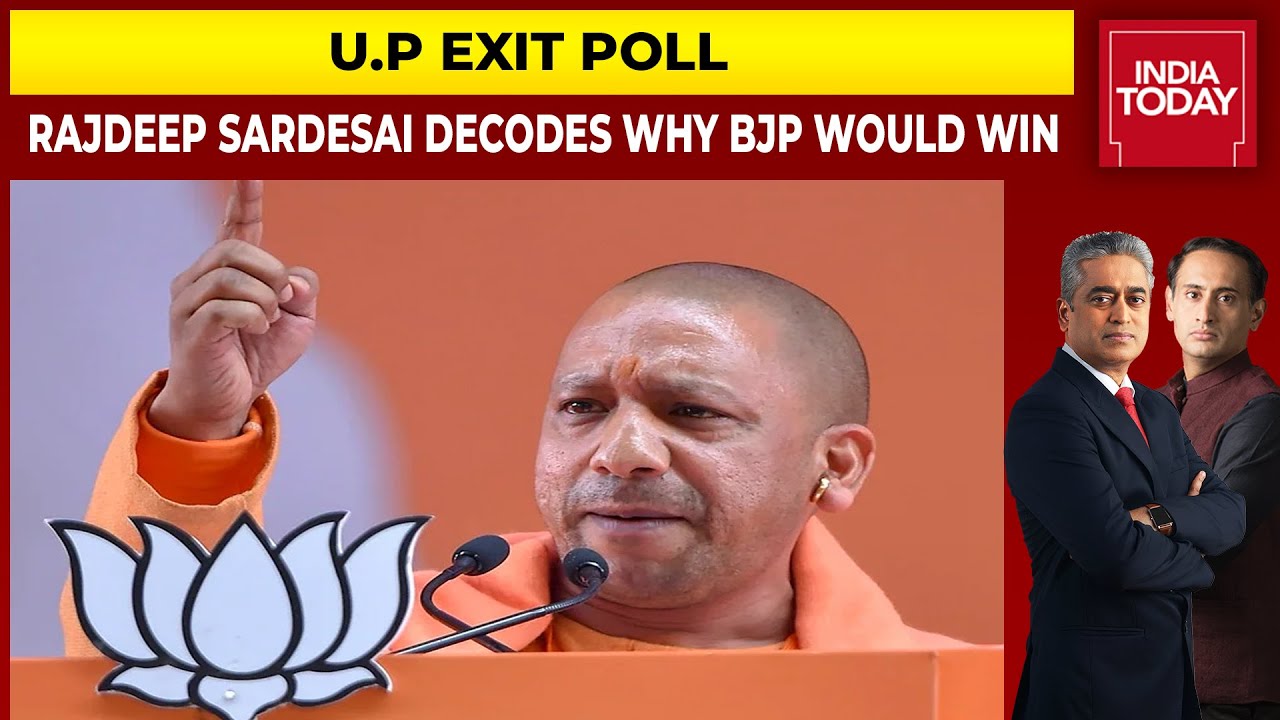 Rajdeep Sardesai Decodes Why BJP Is Likely To Sweep U.P Polls 2022 | U.P Exit Polls 2022