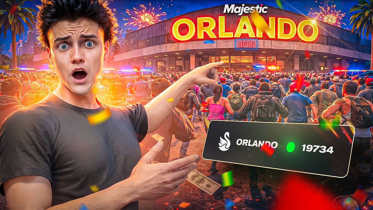 ОТКРЫТИЕ ORLANDO ГЛАЗАМИ НОВИЧКА! КАК ОЩУЩАЕТСЯ СТАРТ БЕЗ ДОНАТА на MAJESTIC RP?