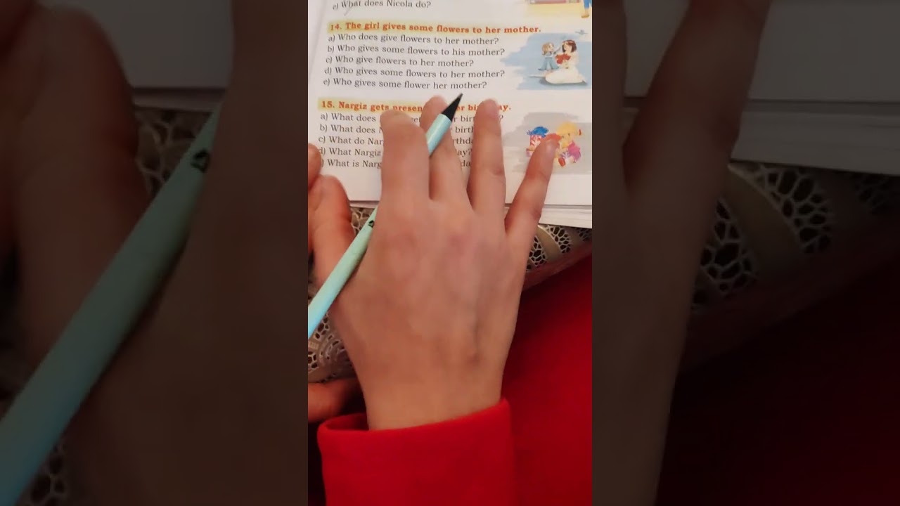 4 cü sinif İngilis dili Manafova Günel 