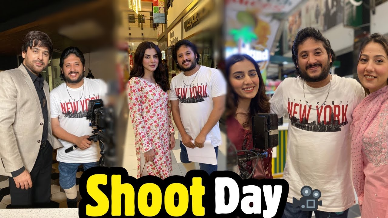 Dramay ki Shooting Kesay hoti hai?🤷🏻‍♂️| On high Demand sharing shoot Vlog 🎥