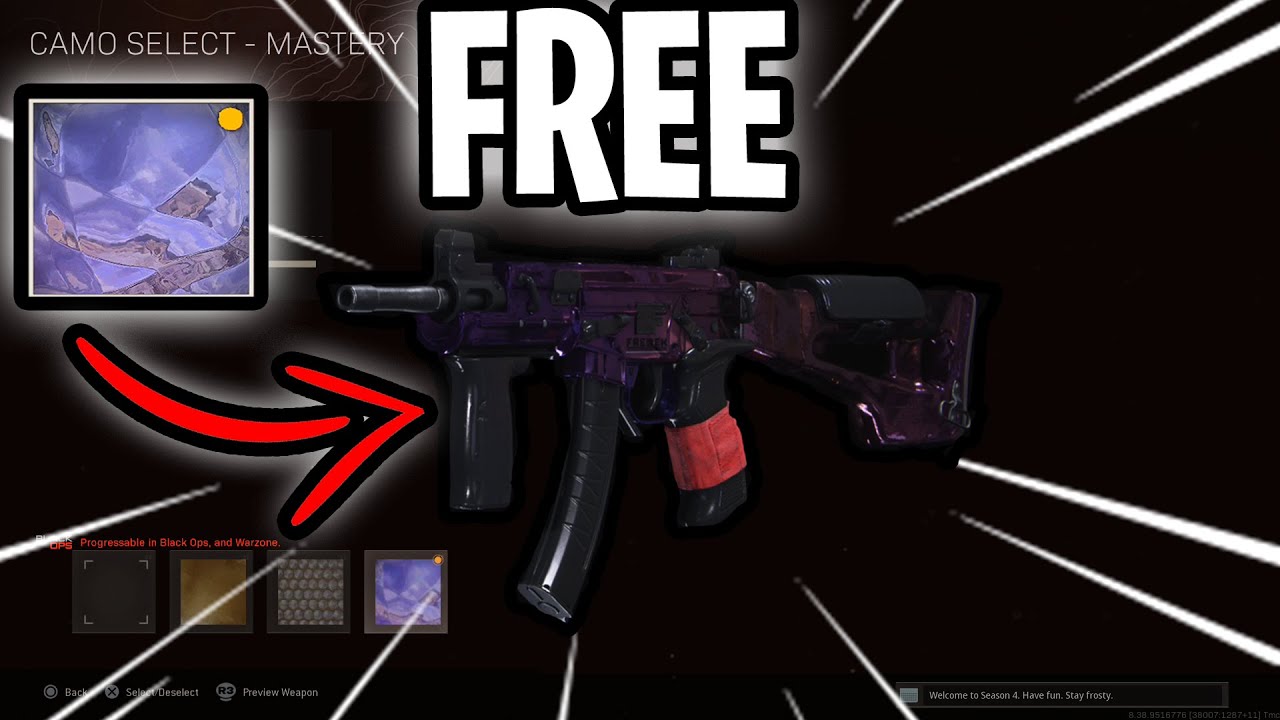 How to get Dark Matter Ultra for FREE in Warzone/Cold War (UPDATED SEASON 4 METHOD)
