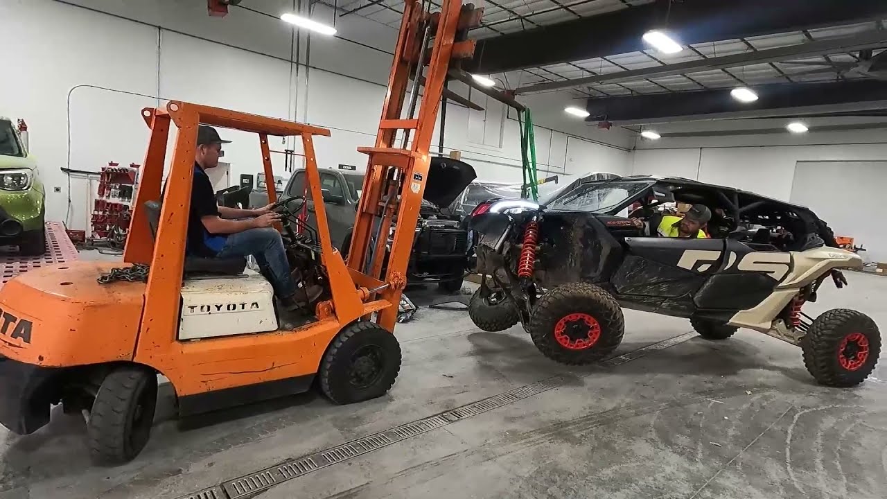 РАЗБИТ! Разборка Can-Am Maverick X3 Max RS Turbo 2021 года