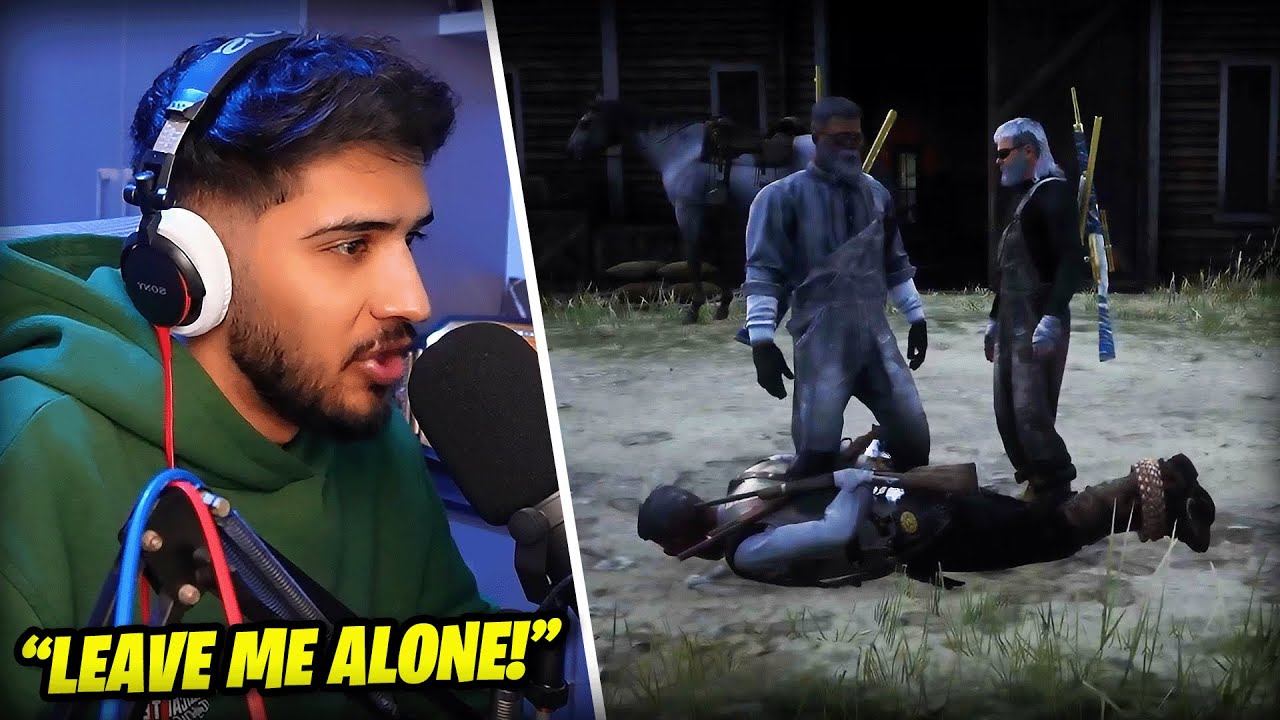 Рэндала грабят и издеваются над ним три Умпа-Лумпа! | RDR RP