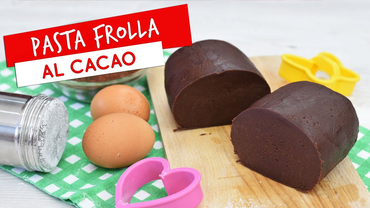 Pasta frolla al cacao per crostate e biscotti