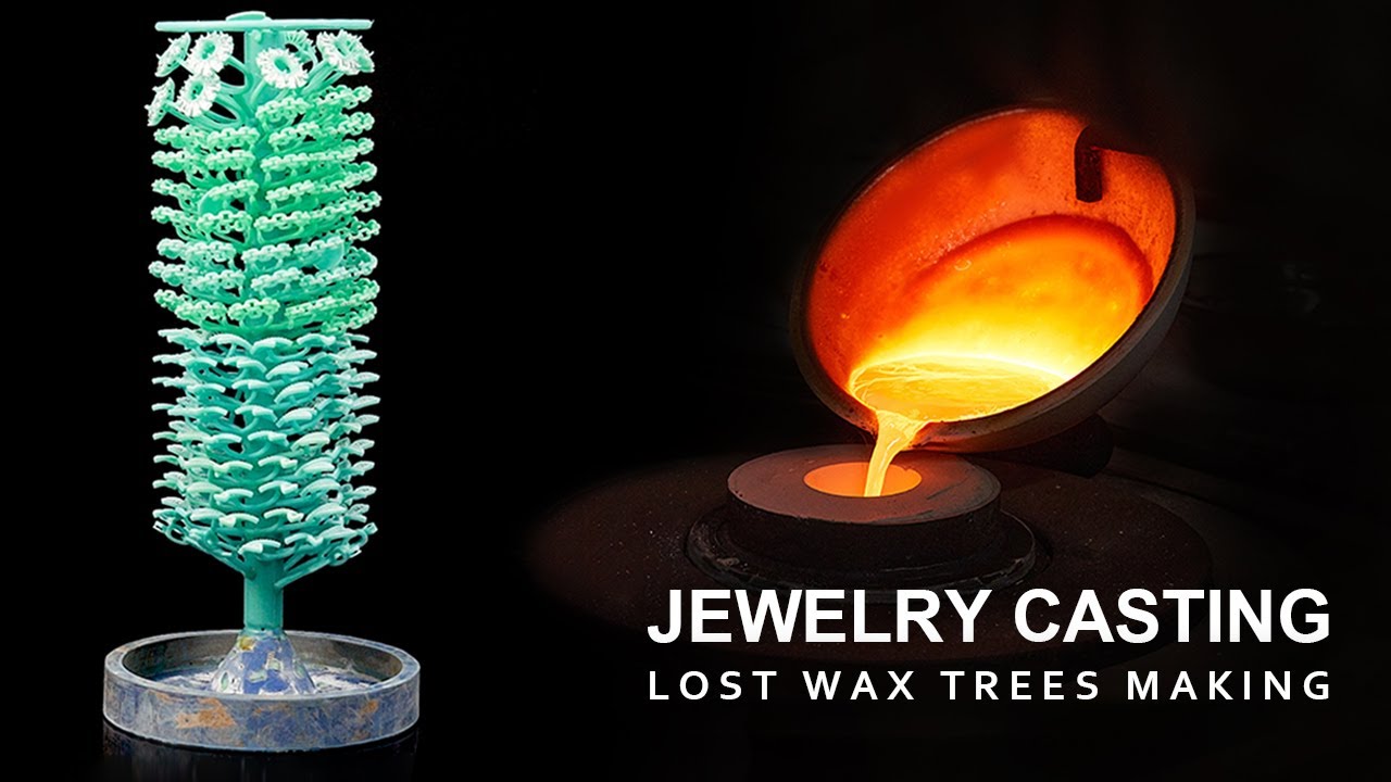 the Art of Jewelry Making: Lost Wax Casting Tree Unveiled