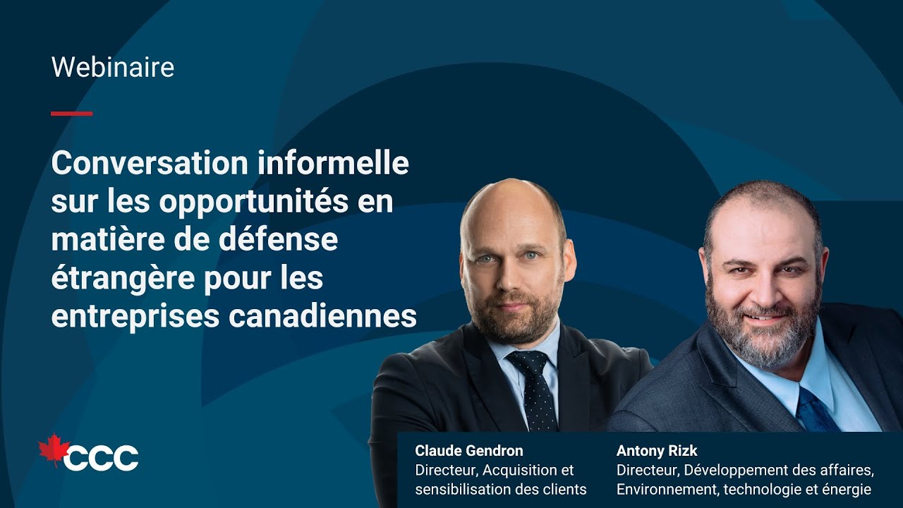 Conversation informelle sur les opportunités en matière de défense étrangère