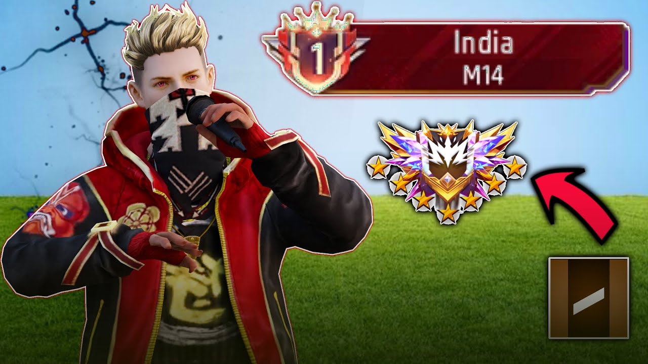 Top 1 india 🇮🇳M14Done✅Devil bhai gaming|M14👑solo rank push tips and trciks#freefire 
