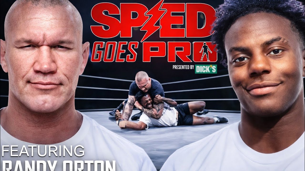 I show speed with Randy orton