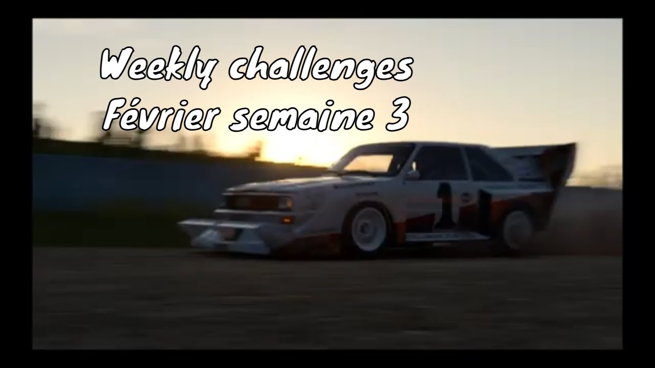 Gran Turismo™ 7 - Weekly challenges - Février semaine 3