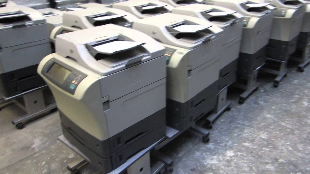 FOR SALE 49 x HP LaserJet 4345 / M4345 MFP All-in-One used Printers
