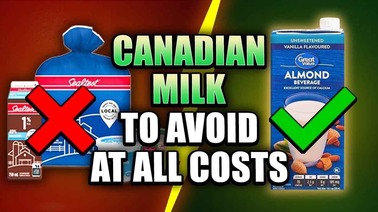 10 Milk Brands Canadians Should AVOID (Never Buy These)