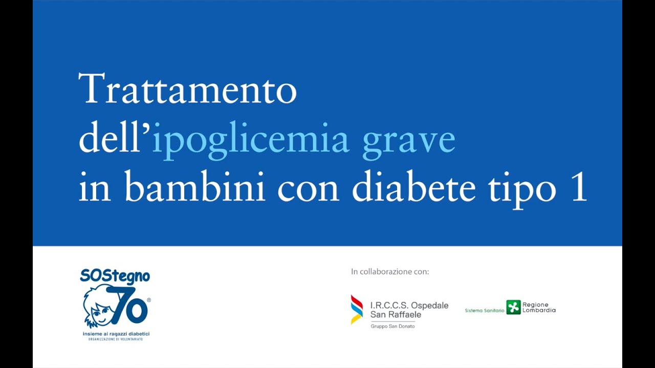 Trattamento dell'ipoglicemia grave in bambini con diabete tipo 1 ITA