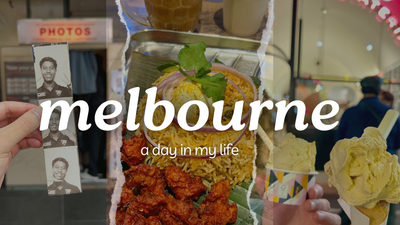 Melbourne Vlog: Flinders Photo Booth, Gourmet Curry Hut, Roti Bar, Brick Lane Cafe