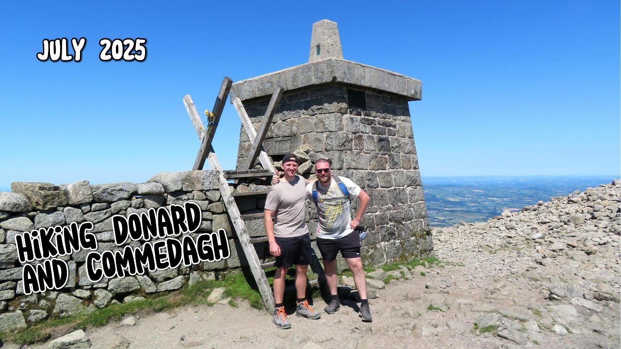 Climbing mountains on a surprisingly hot Irish day