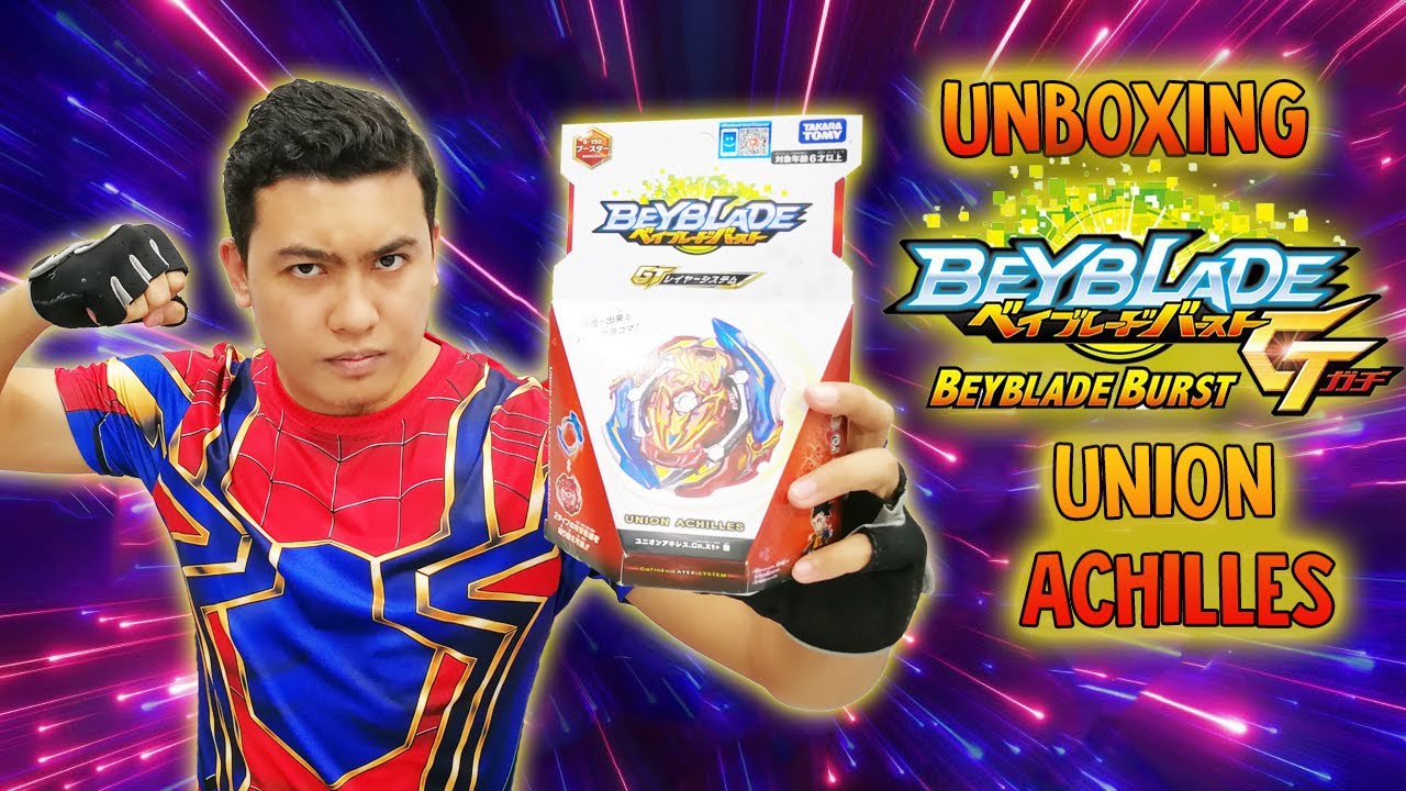 [GIVEAWAY] KING OF BEYBLADE ? ! Union Achilles .Cn.Xt+ Retsu Beyblade Burst GT - Unboxing & Review