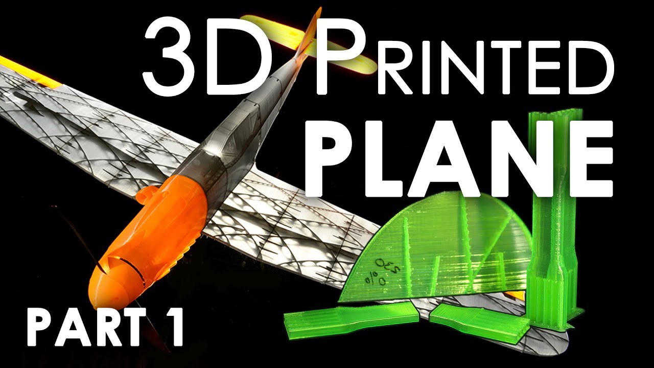 3D printed AIRPLANE - Messerschmitt Bf 109 || PART 1 - Tuning print settings