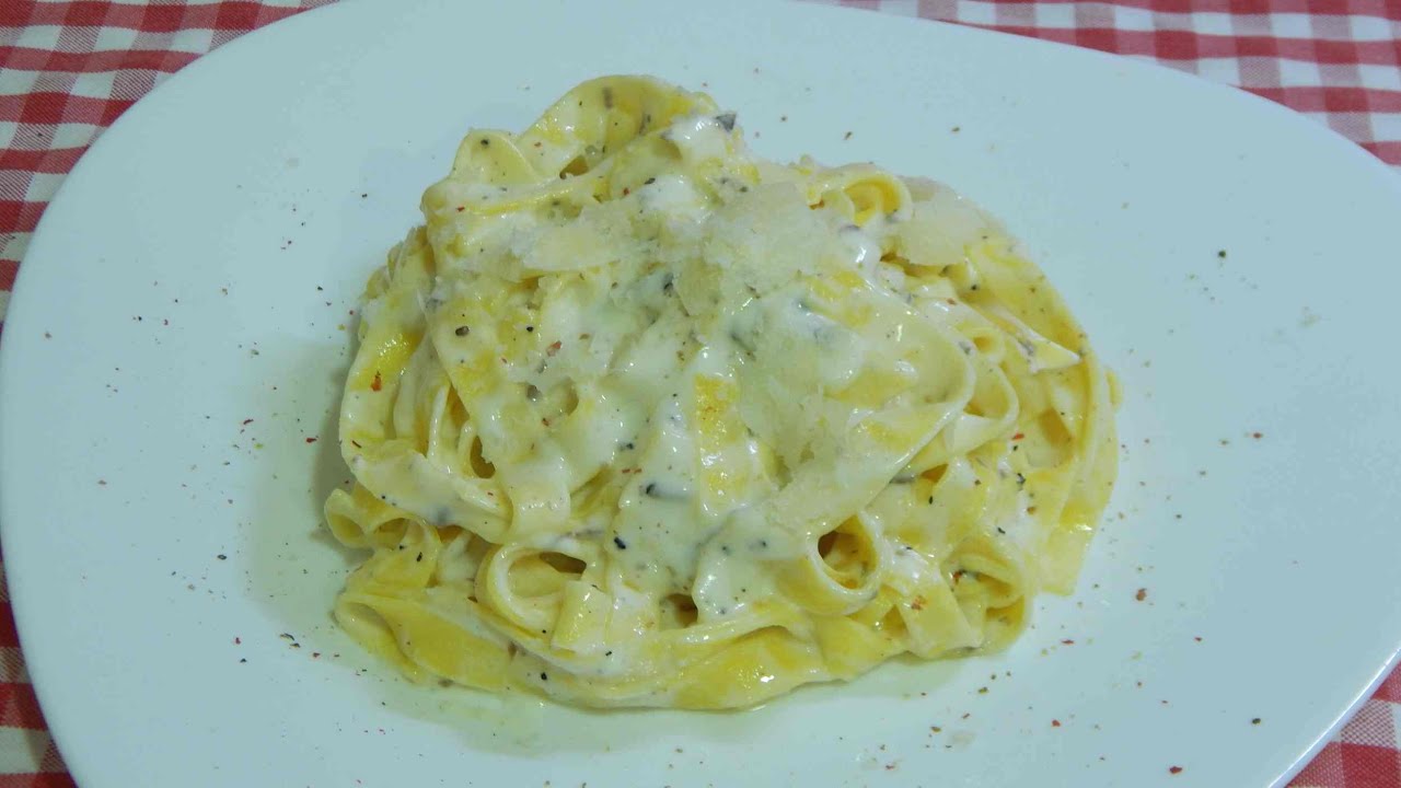 Cómo hacer salsa tartufo para pastas (Receta muy sabrosa y fácil)