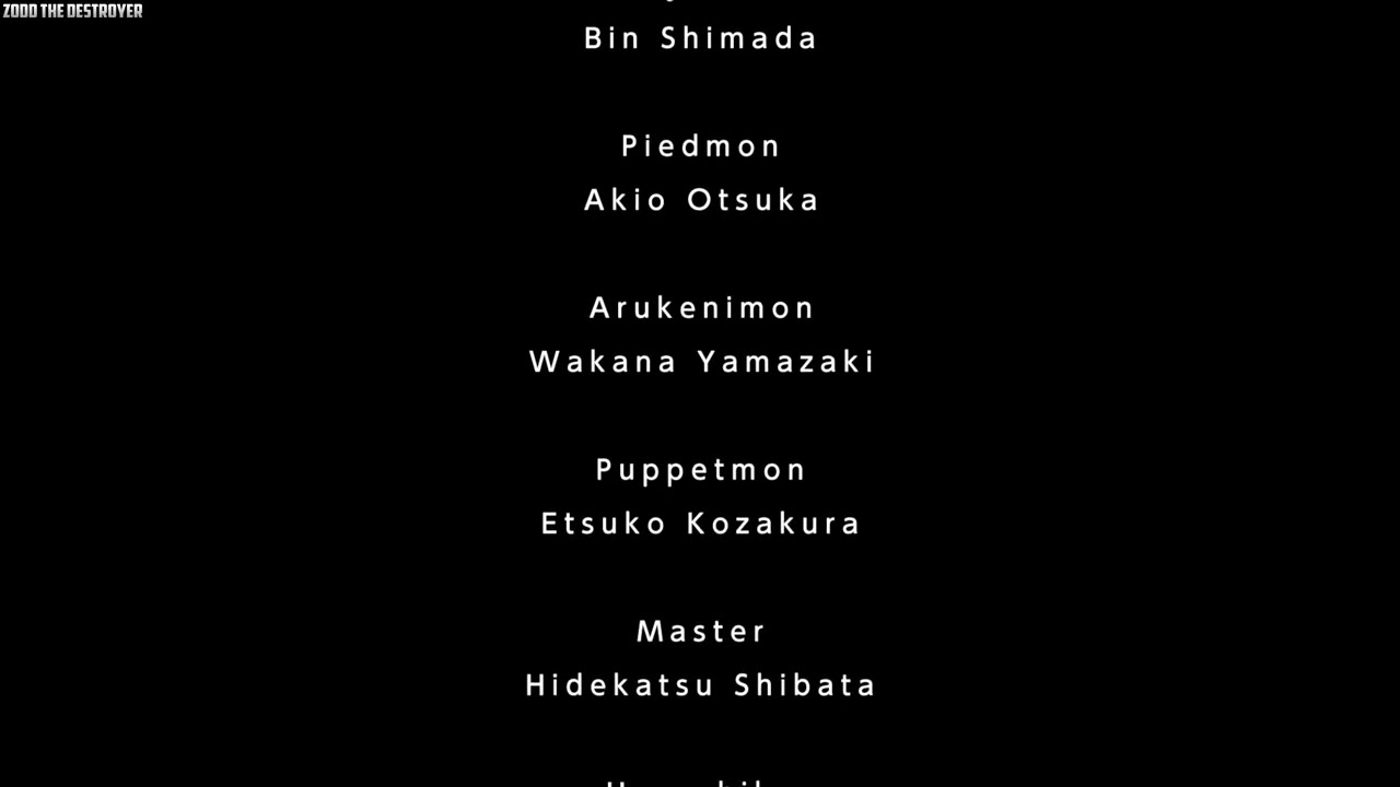 Digimon Survive Video 82 Credits