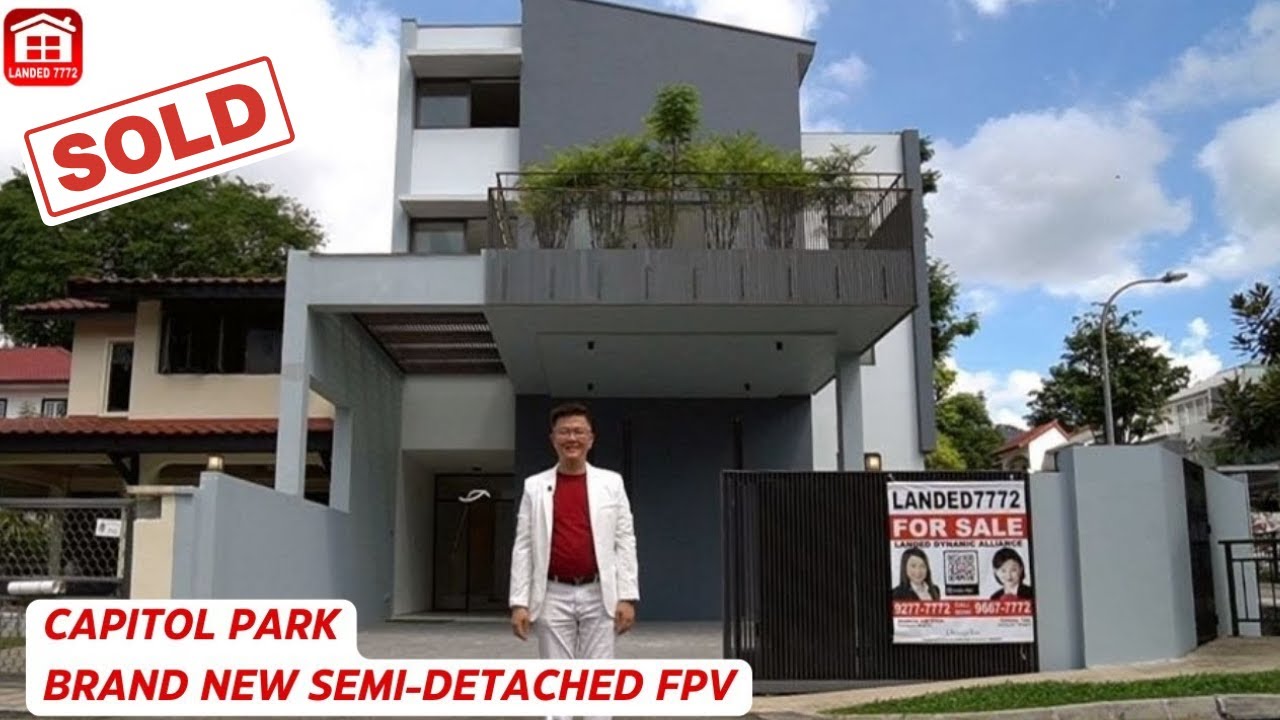 [SOLD] Landed Property Home Tour | FPV | Brand New Semi-D at Capitol Park