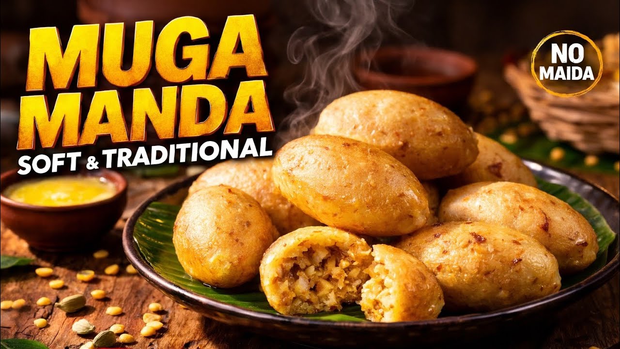 Perfect Muga Manda Recipe | Crispy Outside, Soft Inside 🤤