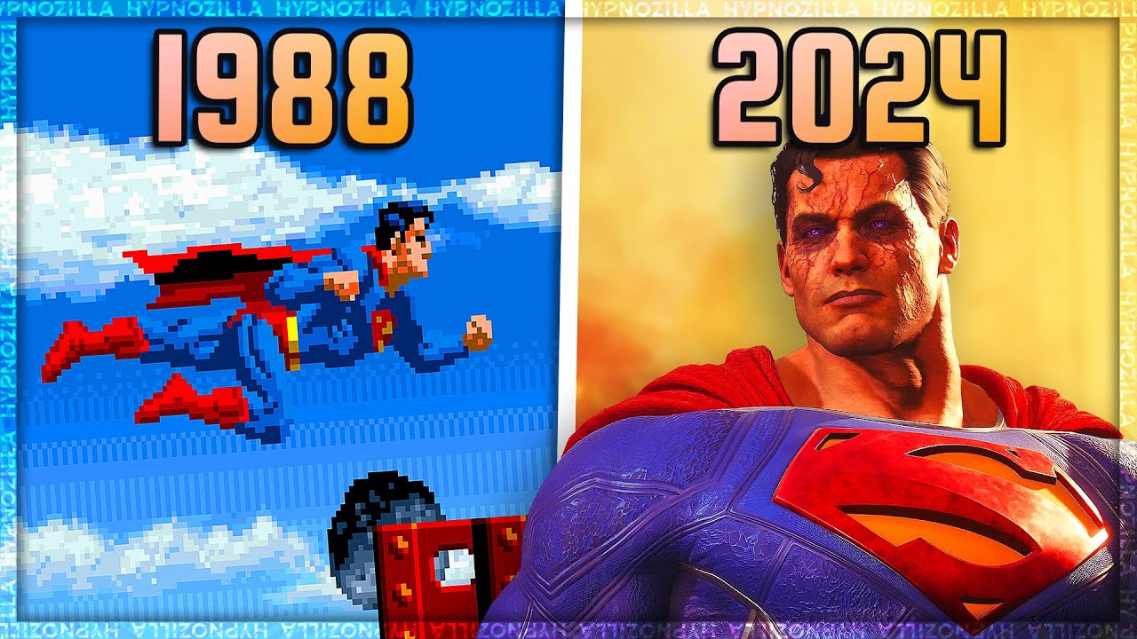 🦸‍♂️ Эволюция игр про Супермена [1979–2024]