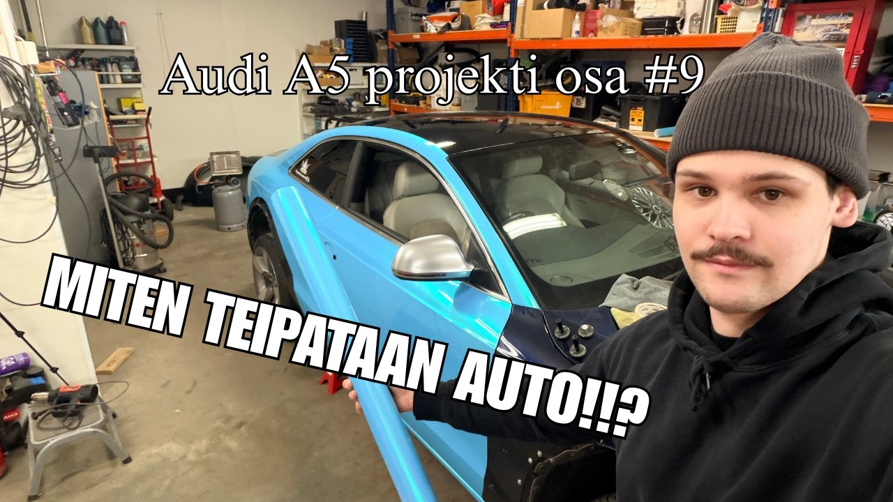 T&Auml;&Auml; V&Auml;RI ON SAIRAS!!! Audi A5 B8 projekti osa 9