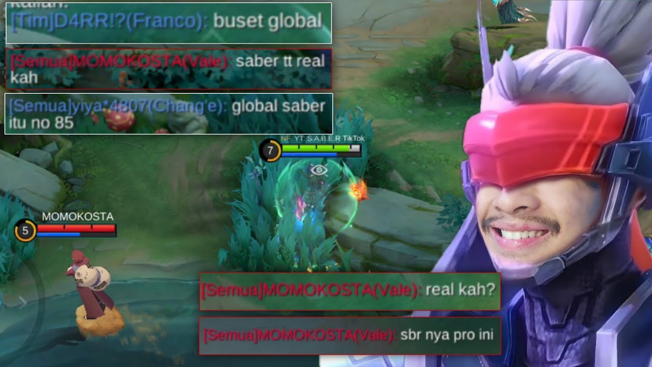 KETIKA TOP GLOBAL SABER GW DIAKUI KEASLIANNYA SAMA MUSUH KARENA KE GG ANNYA