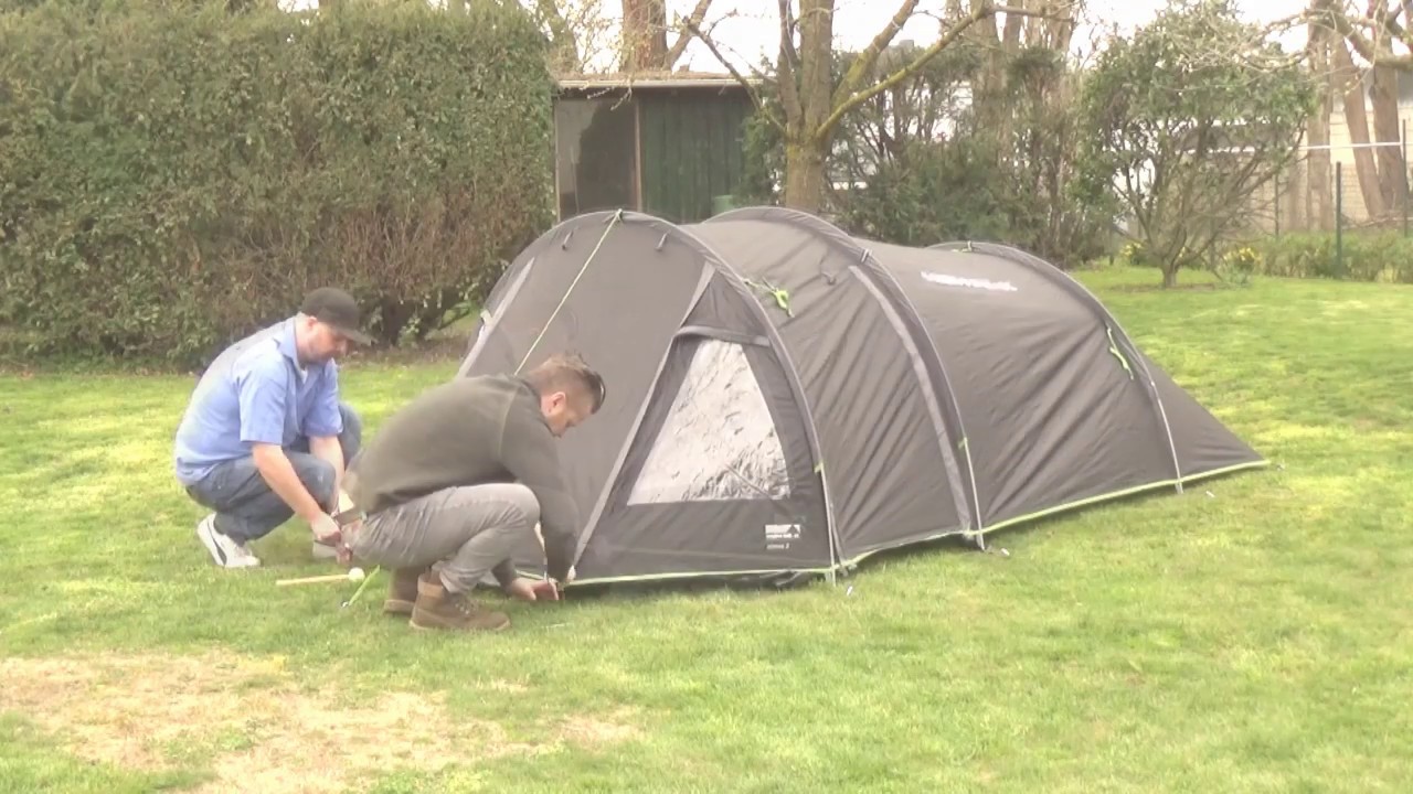 High Peak Zelt Atmos 3 / Aufbauanleitung / Set up video