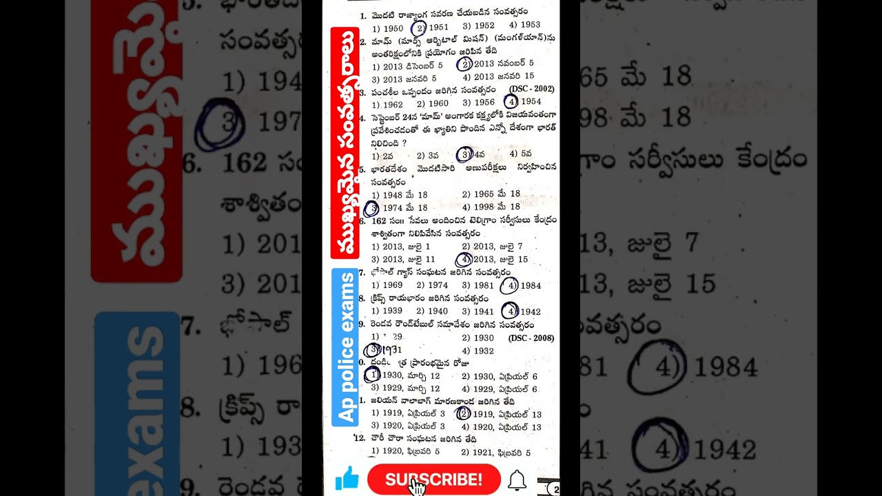 ap police exams||