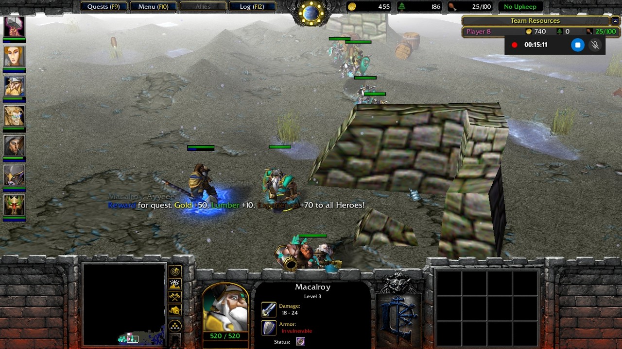Warcraft 3 custom campaign: Wrath of the lich king (part 7) (No commentary)