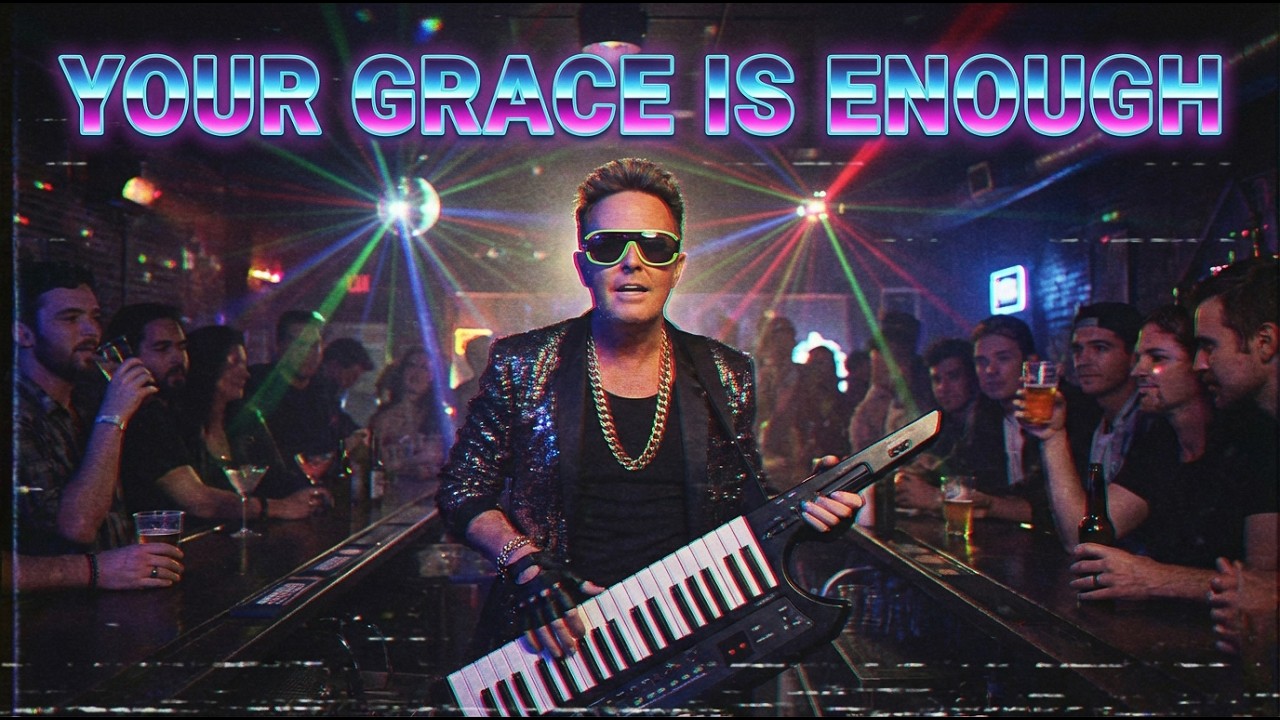 Your Grace Is Enough – Chris Tomlin (AI Cover) | 80s Synthwave Style | Retro Vibes
