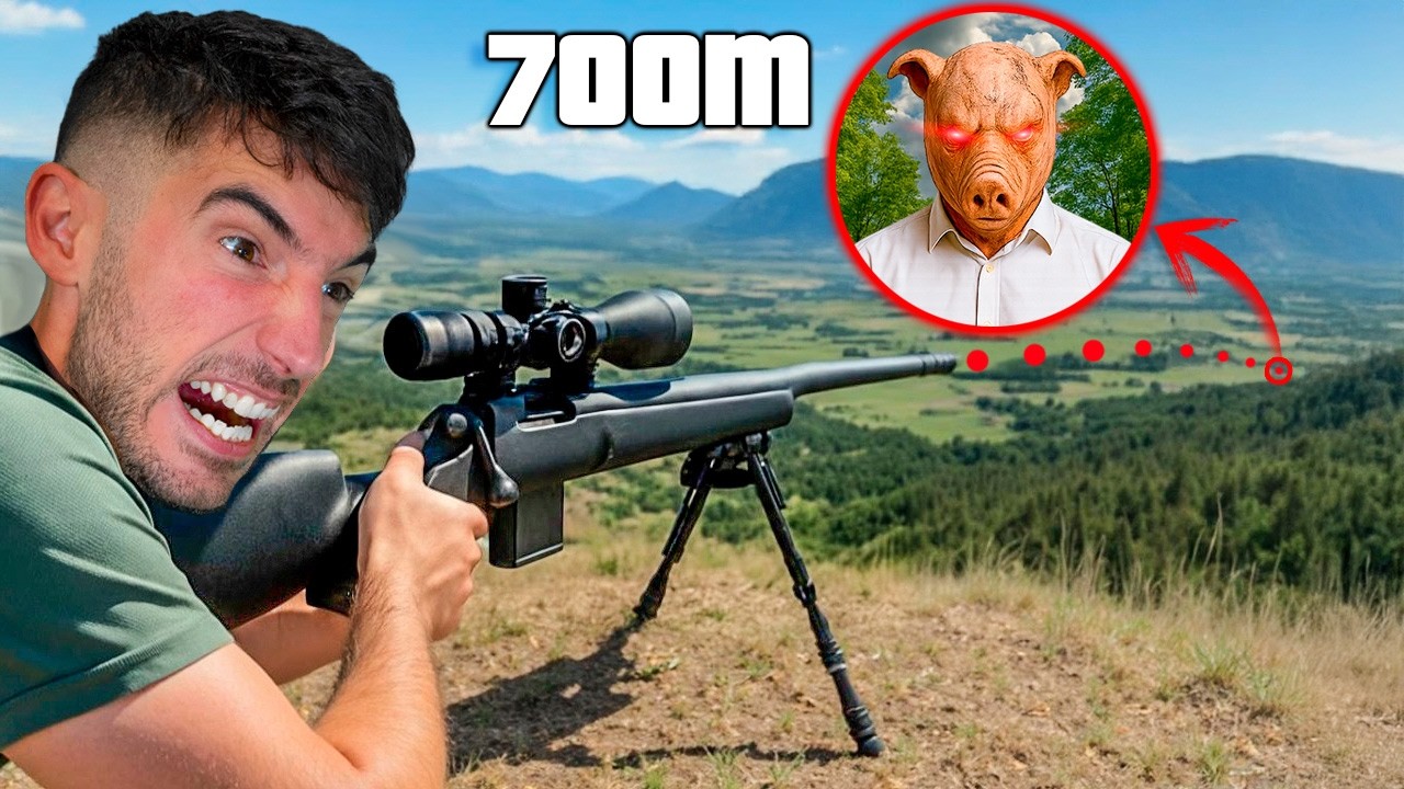APRENDI A DISPARAR EN UNA SALA DE TIRO PARA ACABAR CON EL CERDO !!