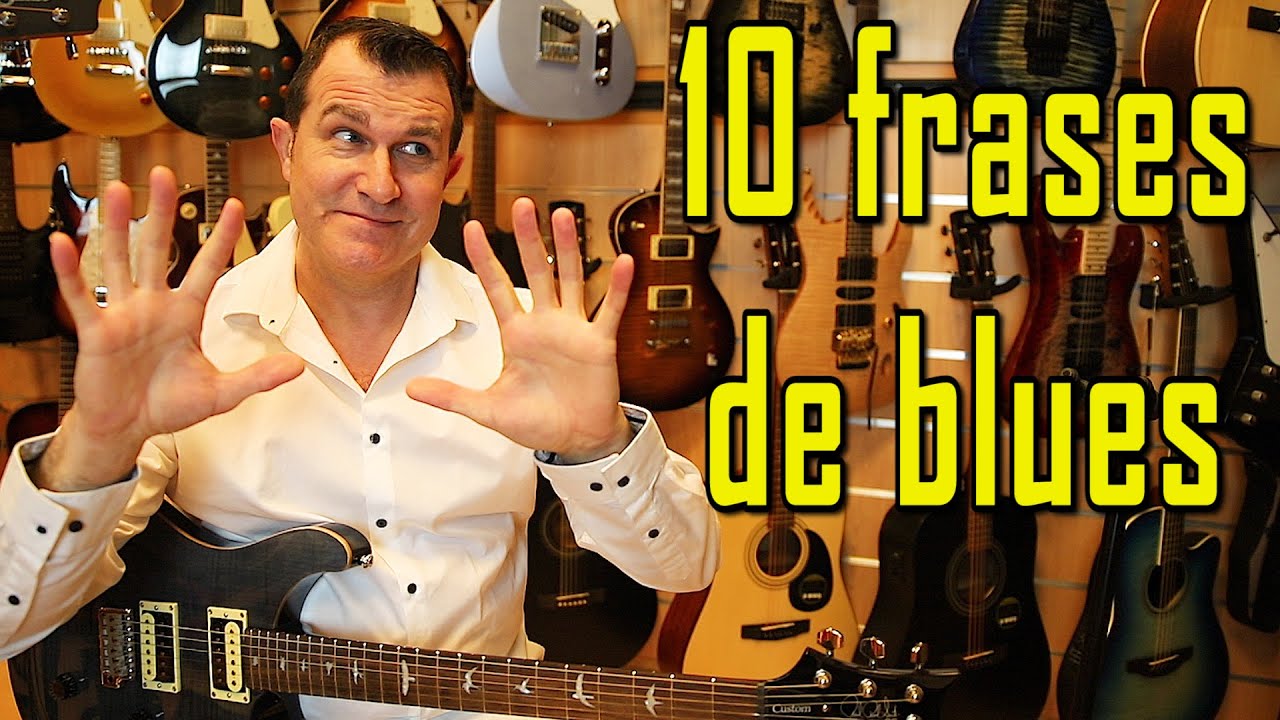 Cómo tocar blues con 10 frases