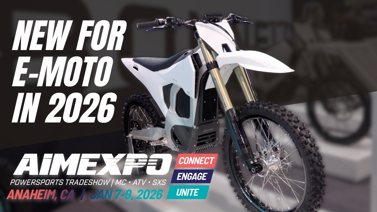 What's New for E-Moto in 2026? | AIMExpo 2026 Recap