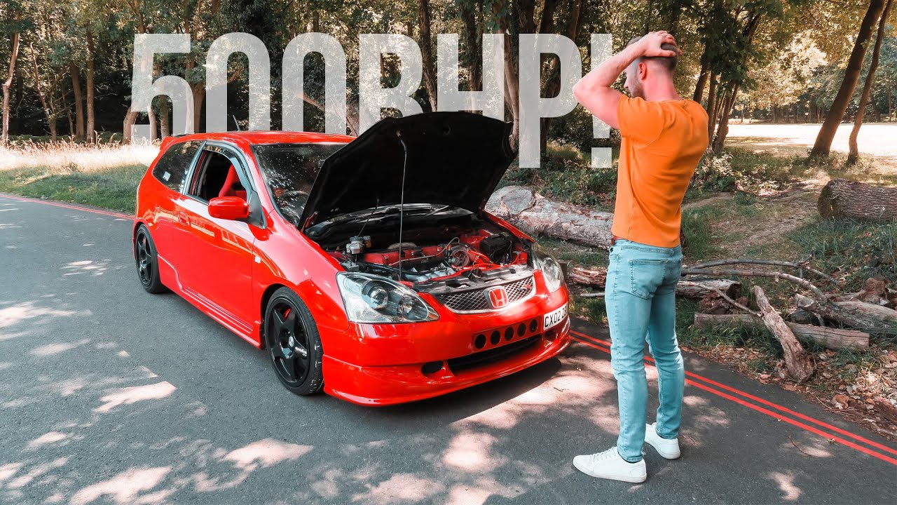 «УБИЙЦА СУПЕРКАРОВ» 505 л.с. Turbo EP3 Honda Civic TYPE R