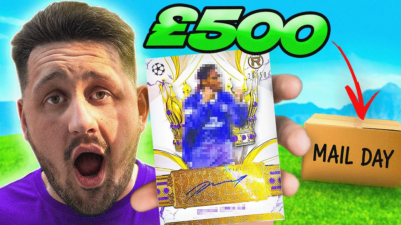 This £500 Football Card Mailday Was Insane!!