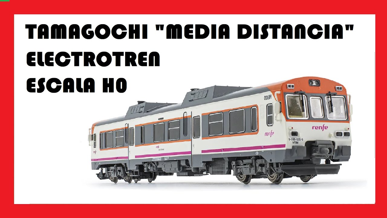 Automotor: TAMAGOCHI Librea Renfe Operadora. Electrotren HE2504A con El Taller del Modelista