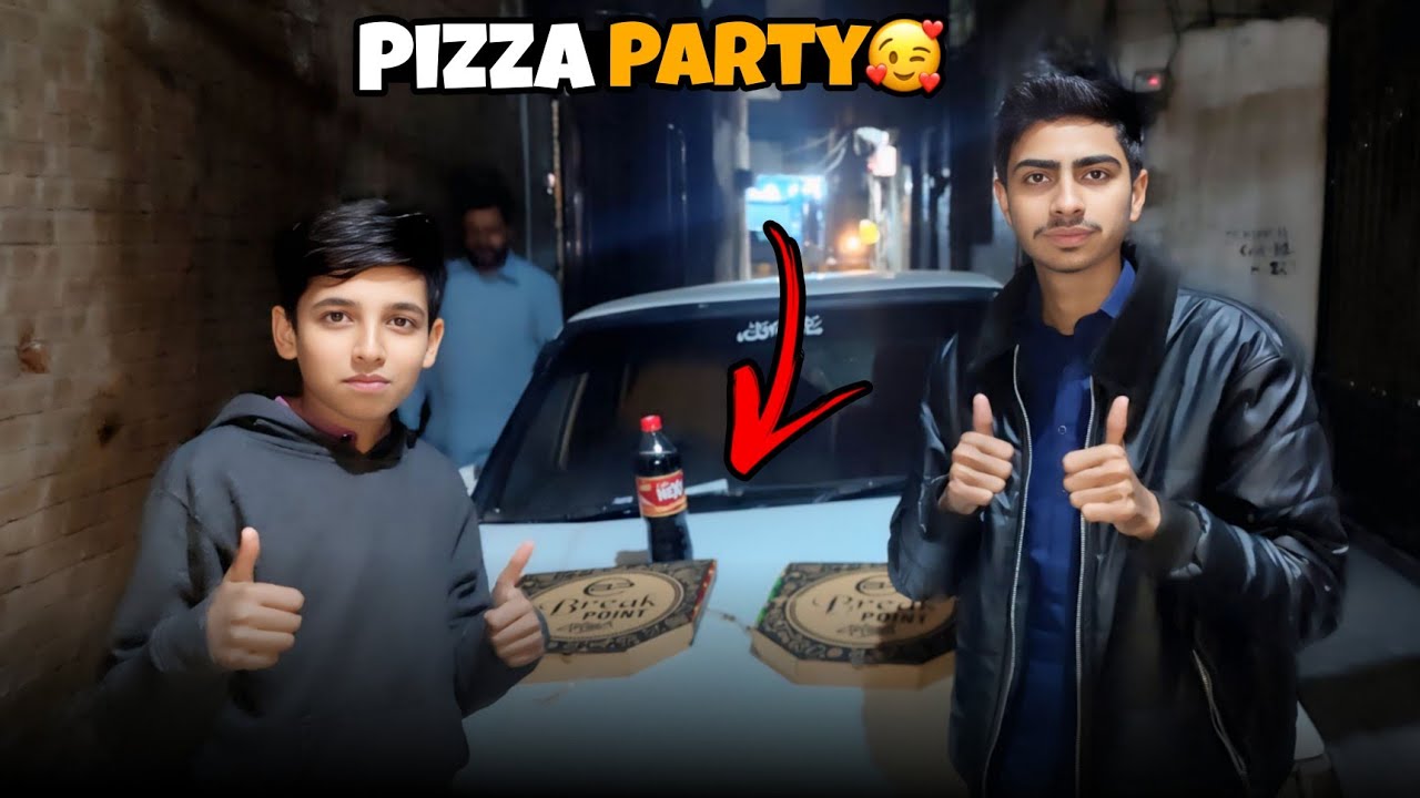 Islamabad Czns ke sath Pizza Party 🍕🤩86 Corolla in our street 🔥