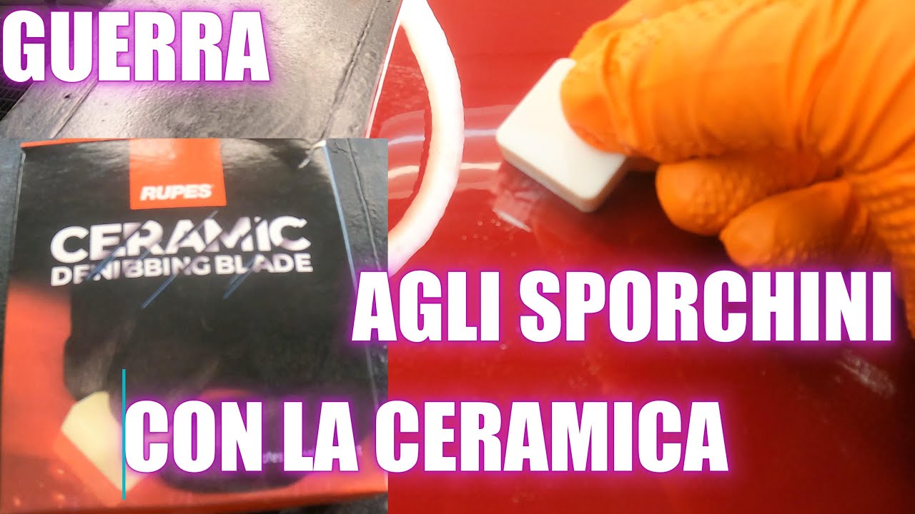 Come Rimuovere le Imperfezioni con la Lametta Ceramica di Rupes