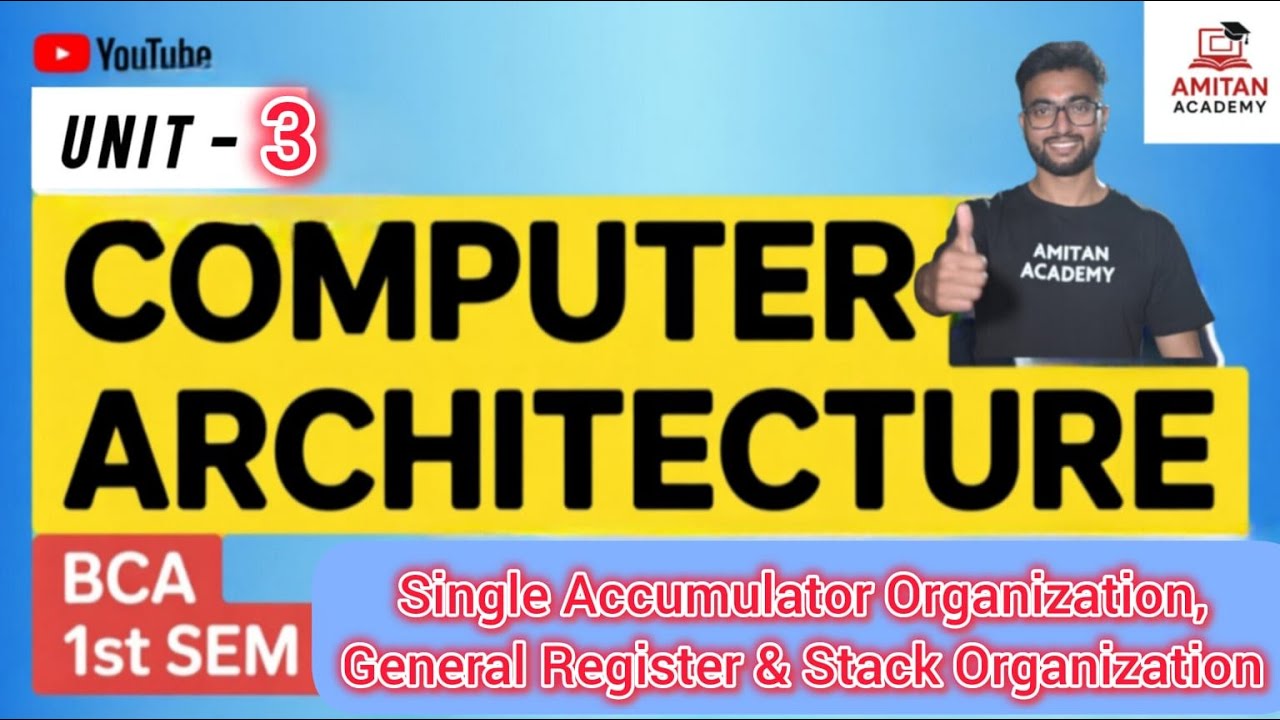 Day 29 | CPU Organization: Accumulator, Register & Stack | #computerarchitecture | #bca1stsemester