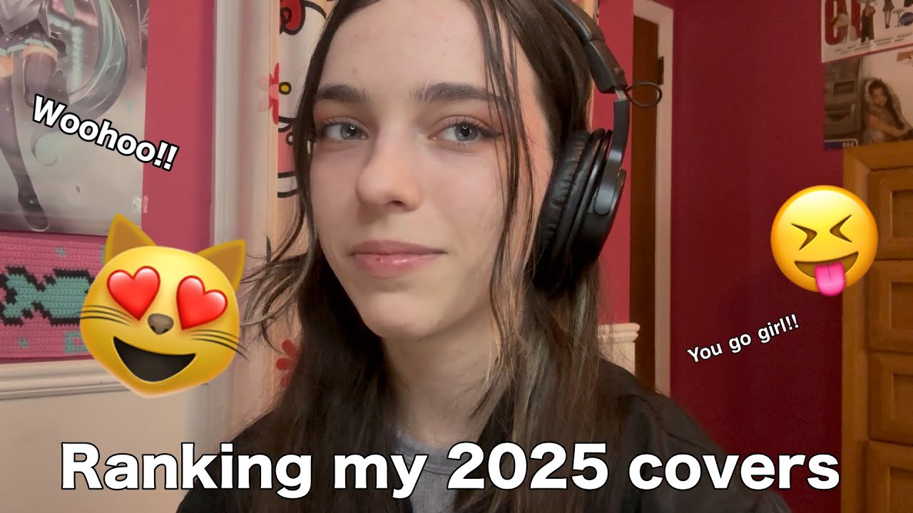 Ranking my covers from 2025 (J-pop, vocaloid, k-pop)