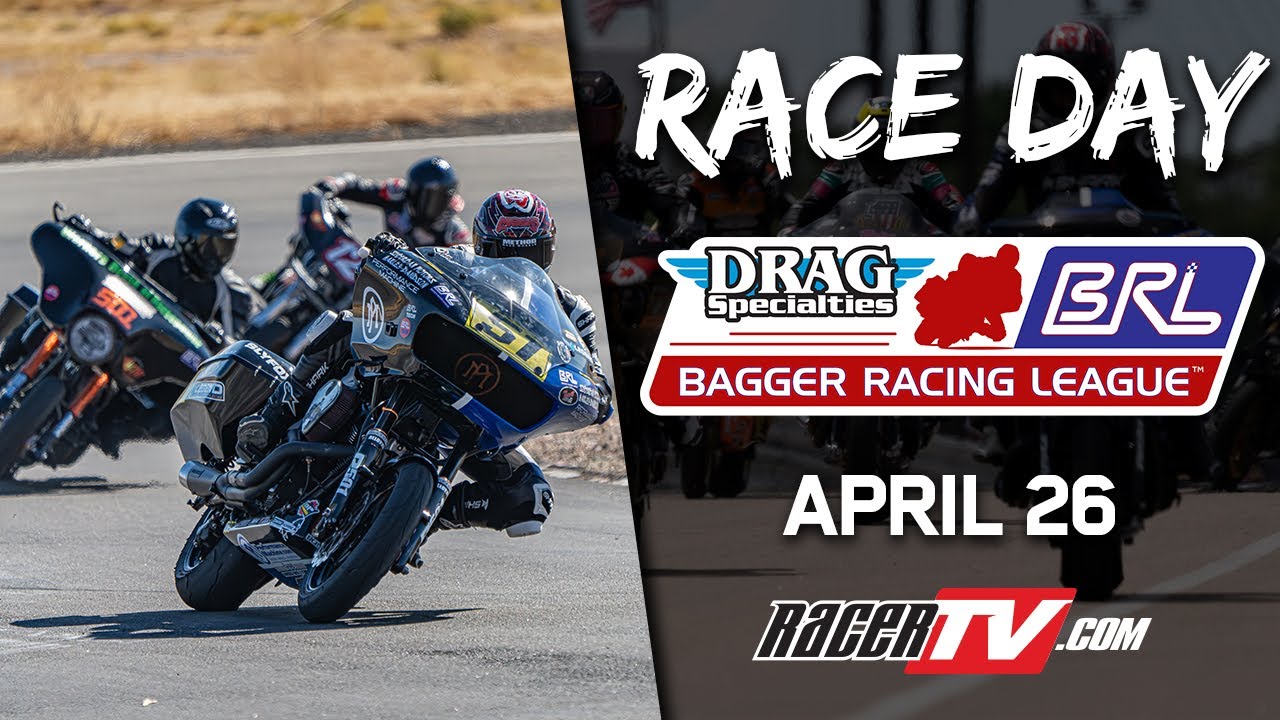 2025 Bagger Racing League Round 1 - Chuckwalla Valley Raceway - Full Live Broadcast