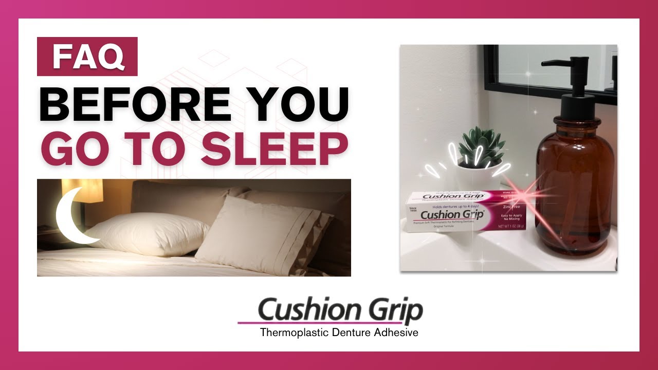 Cushion Grip Tip: Apply Before Going To Bed | By 