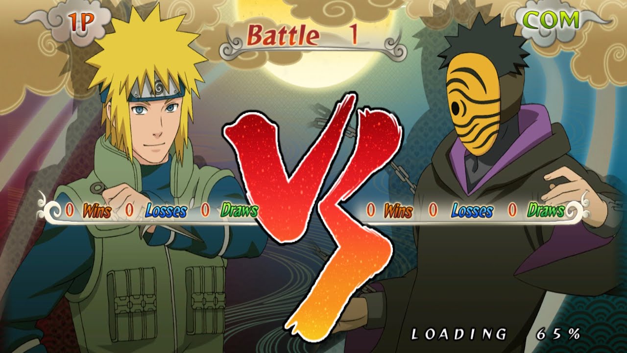 MINATO Vs MASKED MAN REIMAGINED!! Naruto Storm Generations Offline Matches (EXTRA HARD MODE)