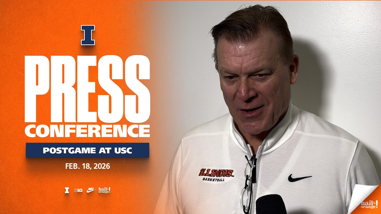 Illinois Men's Basketball | Postgame Press Conference at USC 2/18/26